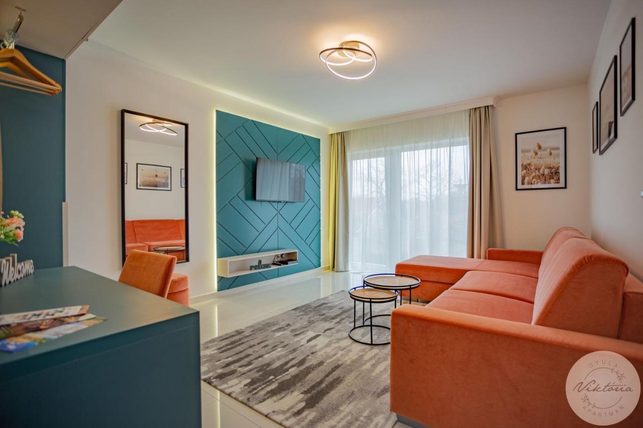 Viktoria Apartman Дьюла Екстер'єр фото